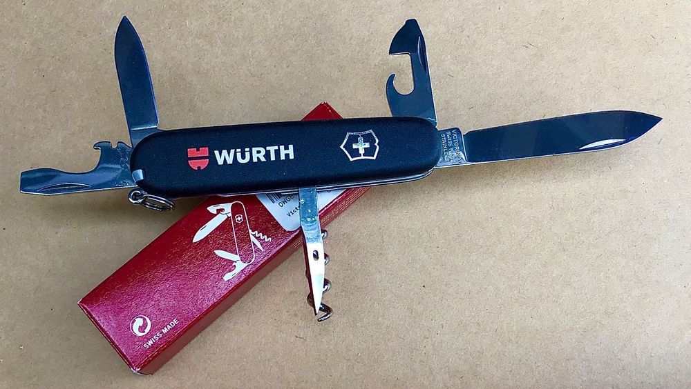 Victorinox Würth Swiss Army Knife Officier Suisse Sackmesser Kaufen