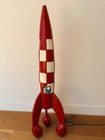 Rakete mit TinTin / Tim & Struppi Figuren