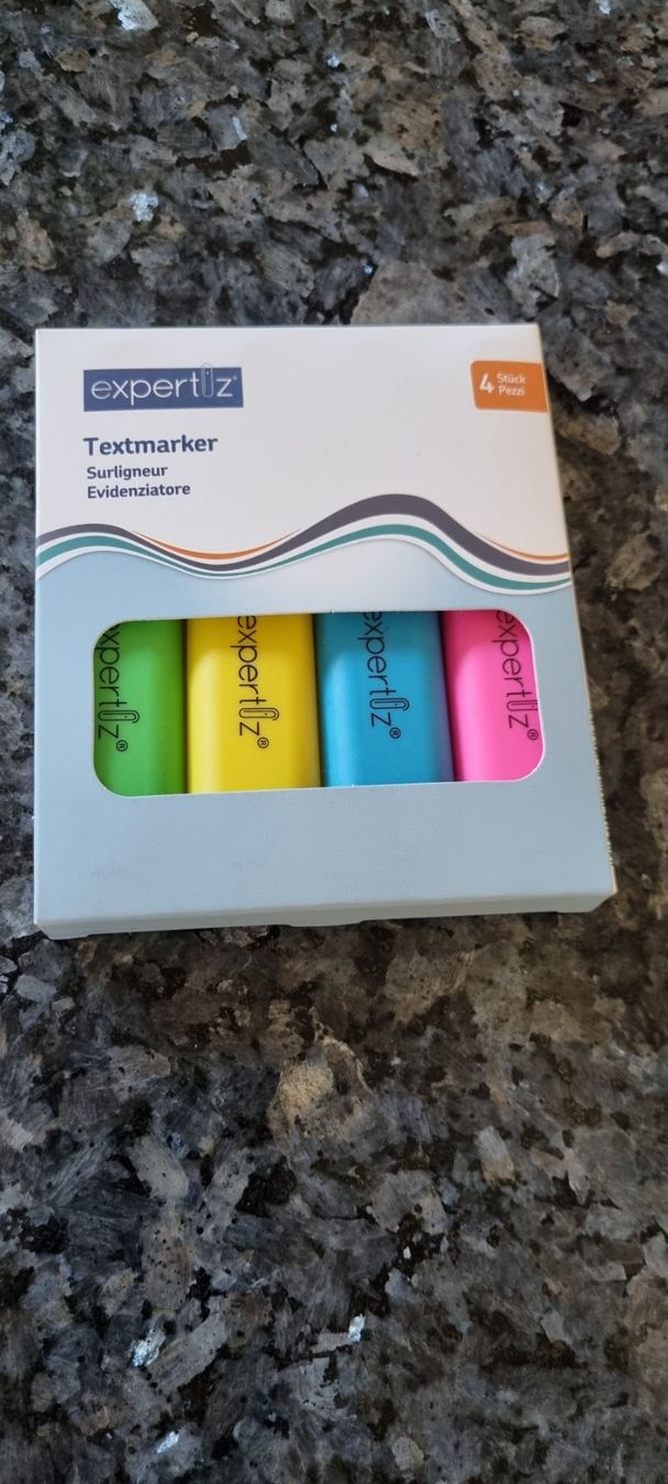 Stifte & Marker: Expertliz Textmarker neon Farben 4 Stk neu – Neu (gemäss Beschreibung) aus egliswil von Maggy6