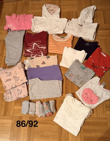 Lotto autunno bambina 86/92