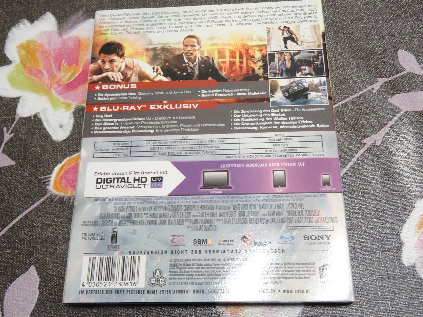 Tutti i DVDs: White House Down BLU-RAY – Usato da Olten venduto da Disc-Verkauf 1