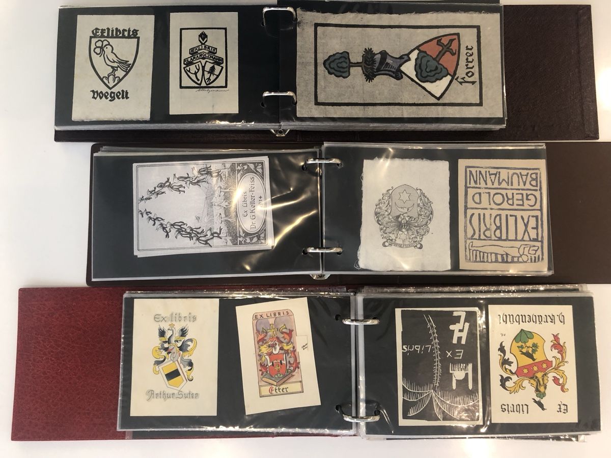 Poster & Bilder: Grosse Sammlung Ex-Libris in 3 Alben - viele limitierte ! – Gebraucht aus Lufingen von Rac0 8
