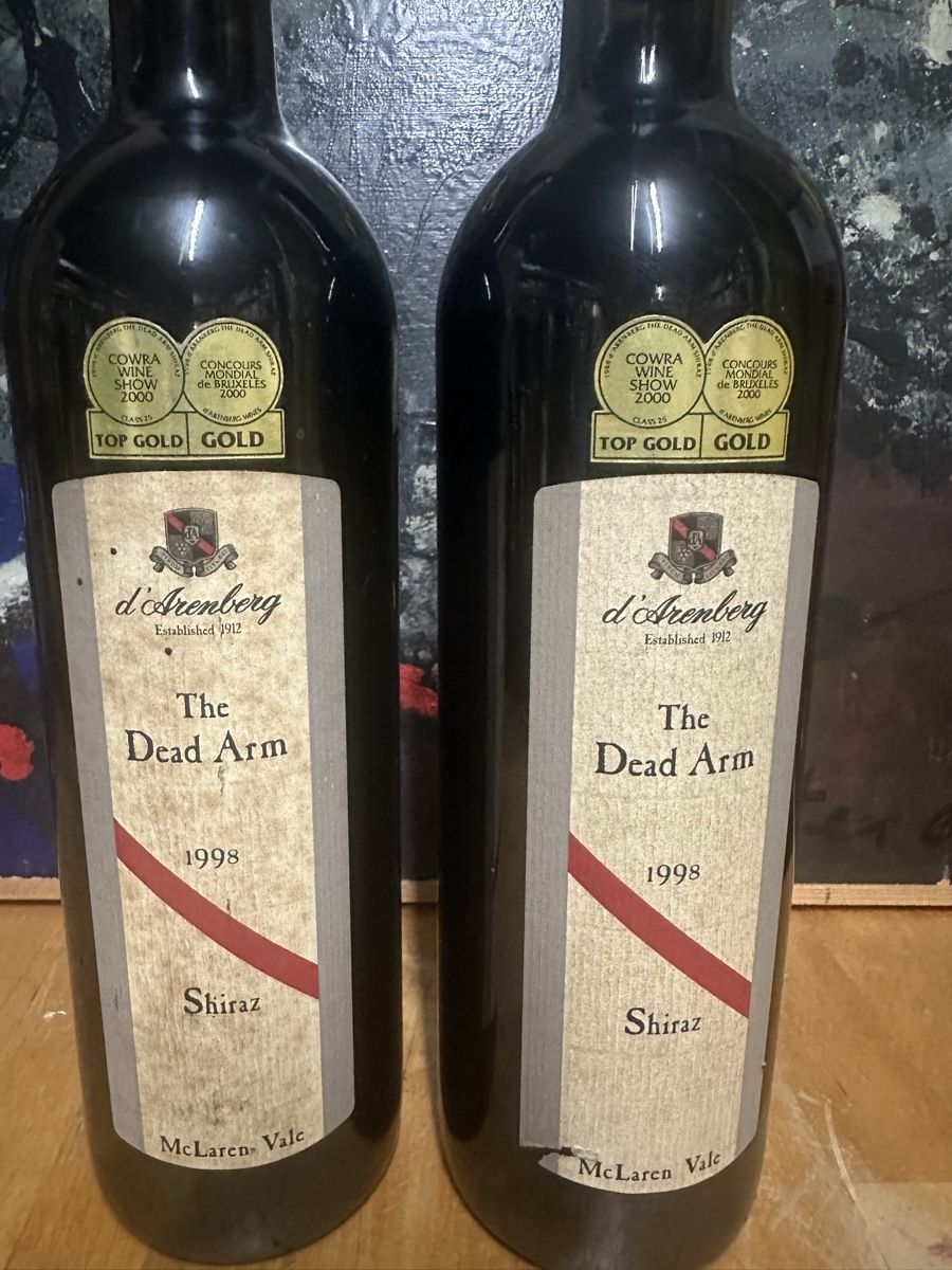 Vino: 2 bout shiraz the dead arm 1998 – Nuovo (secondo la descrizione) da Bellevue venduto da bordeaux075cl 3