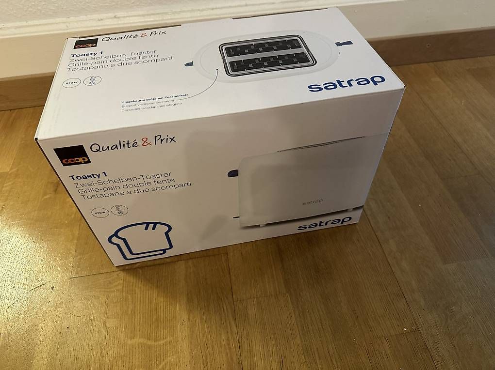 Küchengeräte: Satrap Toasty 1 / Toaster  – Neu und originalverpackt aus Zuerich von Tozde