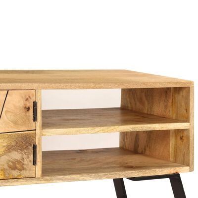 TV Möbel: Fernsehschrank aus massivem Mangoholz – Neu und originalverpackt aus Lausanne von VIda-Mobel 7