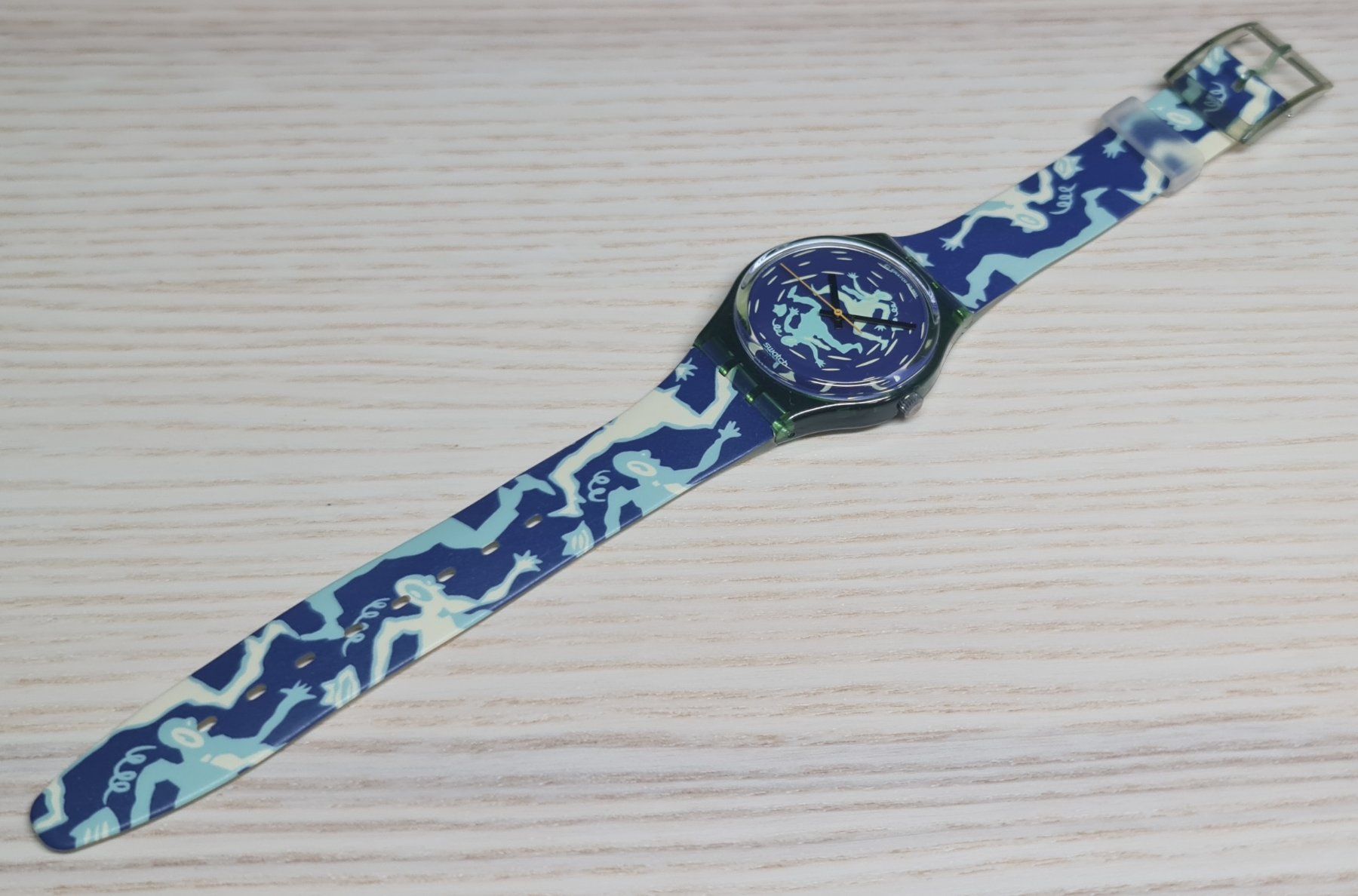 Swatch Orologi: Swatch⌚NEU CRASH - GG111 – Nuovo e nell'imballaggio originale da Eschenbach SG venduto da Piratenschatz 2