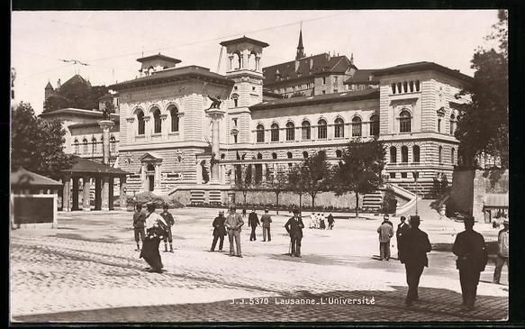 Cartoline postali: AK Lausanne, L'Universit – Usato da Berlin venduto da bartko-reher