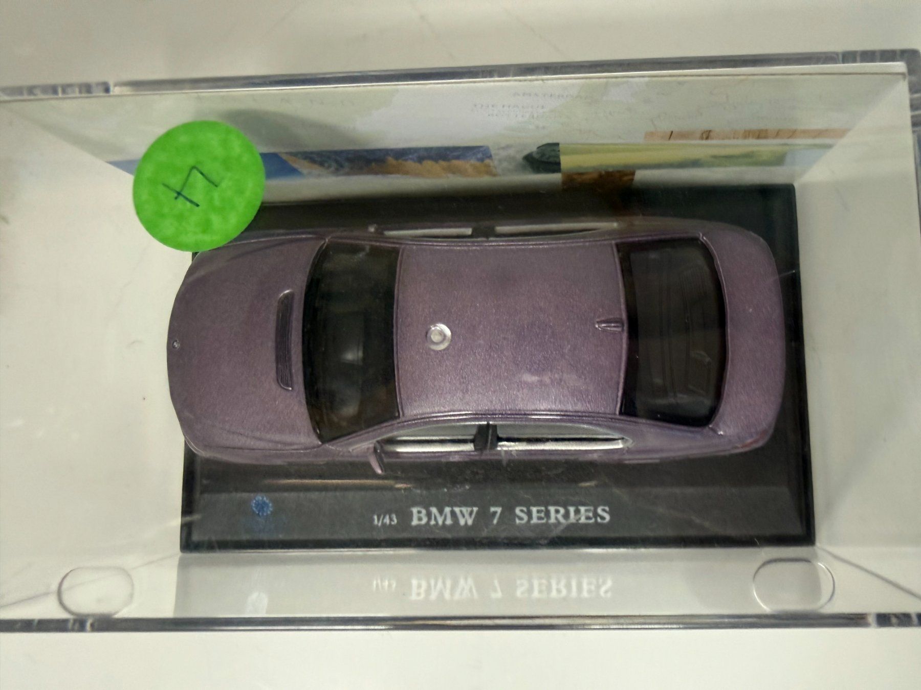 BMW Modellini d'auto: BMW 745i American Mint 1-43 / 4 – Nuovo e nell'imballaggio originale da Männedorf venduto da toroloco1953