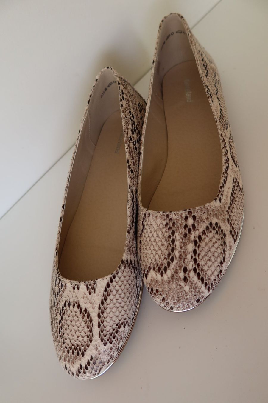 Chaussures femmes: Damen-Ballerinas, Grösse 41, Schlangenmuster - NEU – Neuf avec emballage d'origine à Zürich par Piki7