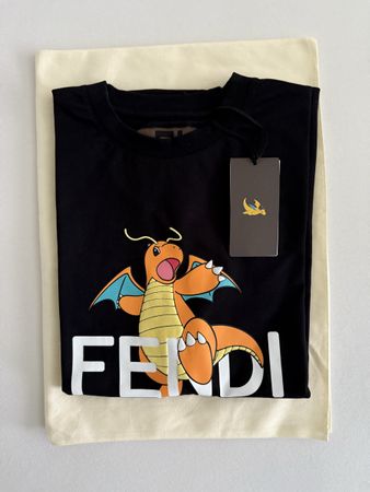 Fendi T-Shirt Gr. XL Pokemon Kollektion neuwertig OVP