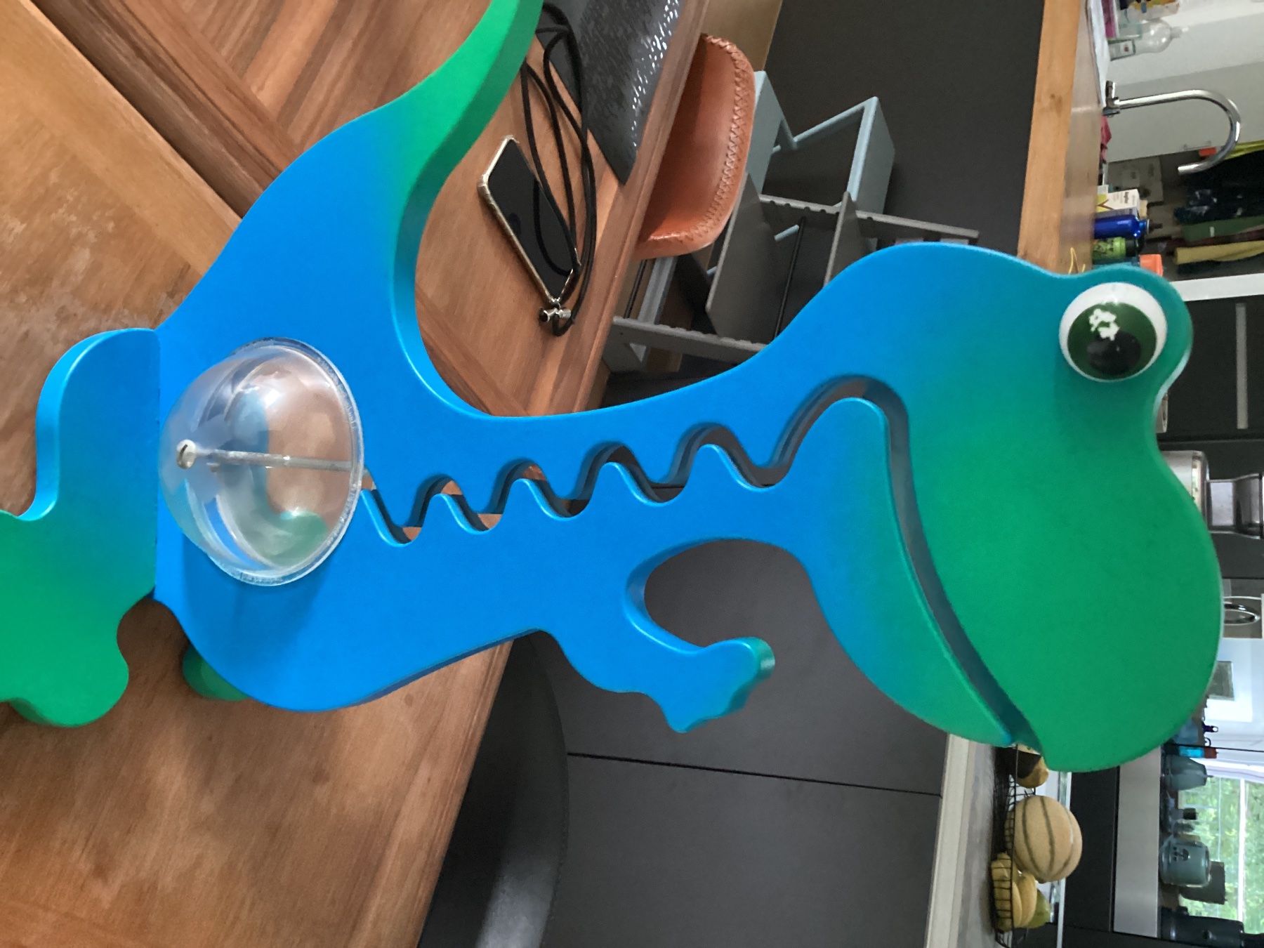 Big Belly Bank Salvadanai: Dino Käseli aus Holz – Usato da Kollbrunn venduto da nad_fs8f 1