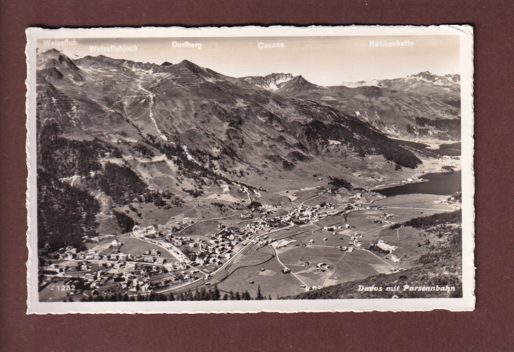 Cartoline postali: DAVOS - Parsennbahn – Usato da Pully venduto da nicecards