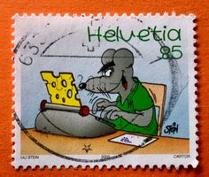 Nr.1158 Maus am Schreibmaschine Sondermarken GESTEMPELT 2005