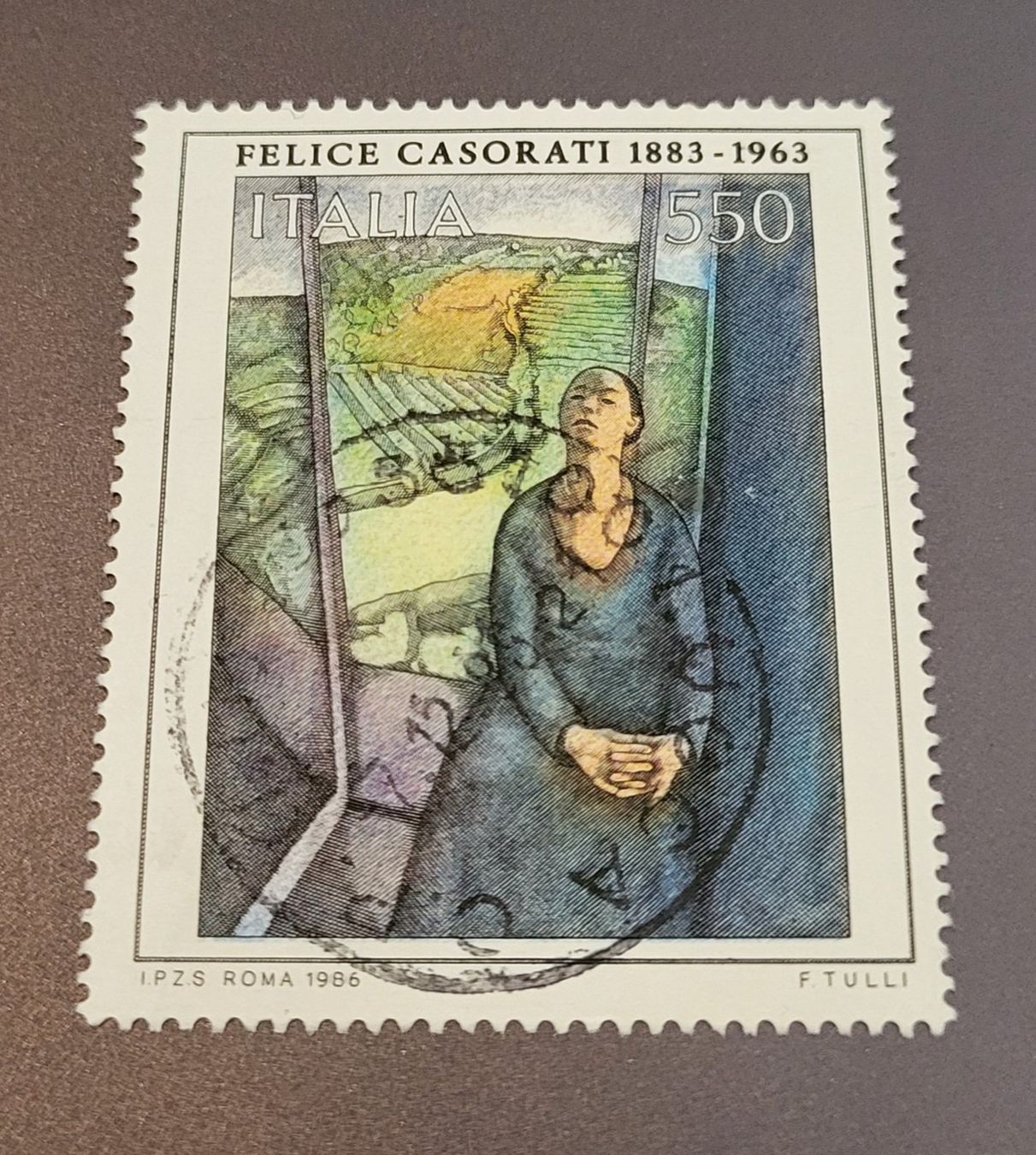 Tutti i francobolli: Italien 1986 Gemälde – Usato da St Gallen venduto da Stampsalshobby