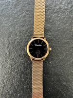 Thomas Sabo Damenuhr - Rosegold mit schwarzem Zifferblatt