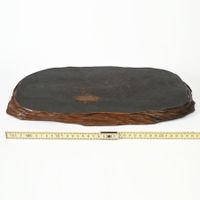 Grosser japanischer Holz Stand od. Podest No. 3, antik