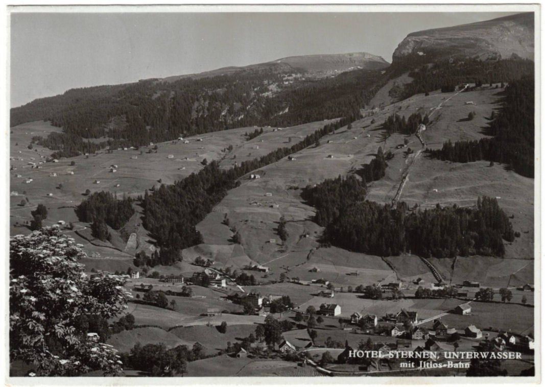 Cartoline postali: Unterwasser - Standseilbahn Iltios – Usato da Binningen venduto da Mountainrider