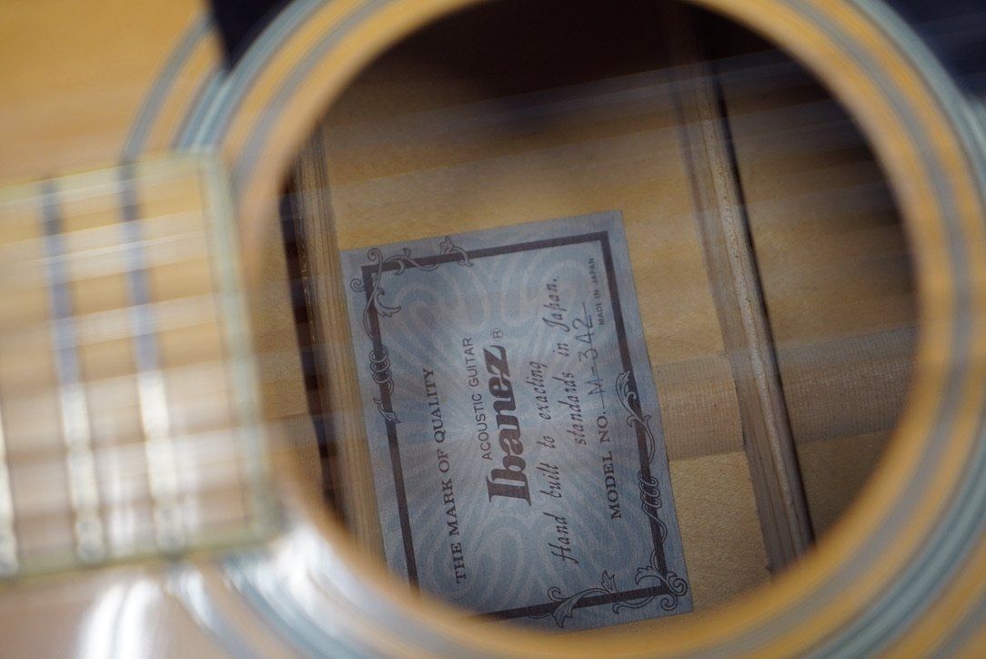 Ibanez Strumenti musicali: Ibanez Model M-342 Concord 12 String Acoustic RARE All Maple – Usato da Ortschwaben venduto da Musictrade 8