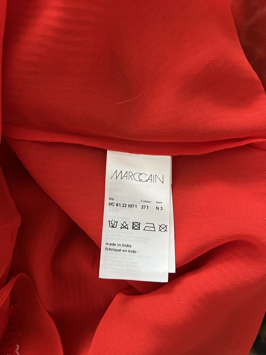 Marc Cain Tops: Marc Cain Pailletten Top, rot, 3/38 – Gebraucht aus Bergdietikon von pinkerton13 6