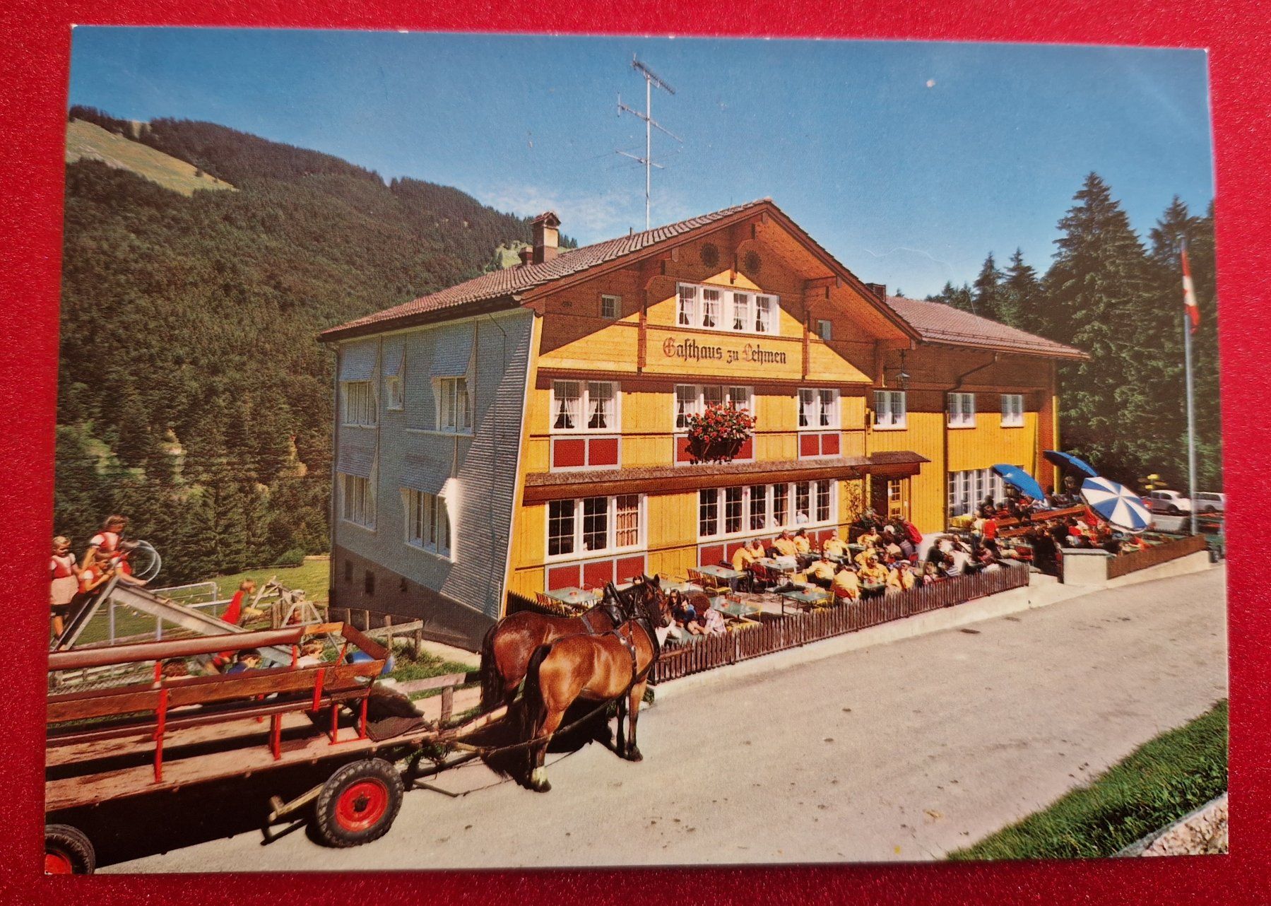 Ansichtskarten: WEISSBAD Gasthaus Lehmen top – Neu (gemäss Beschreibung) aus Melchnau von Arthurius