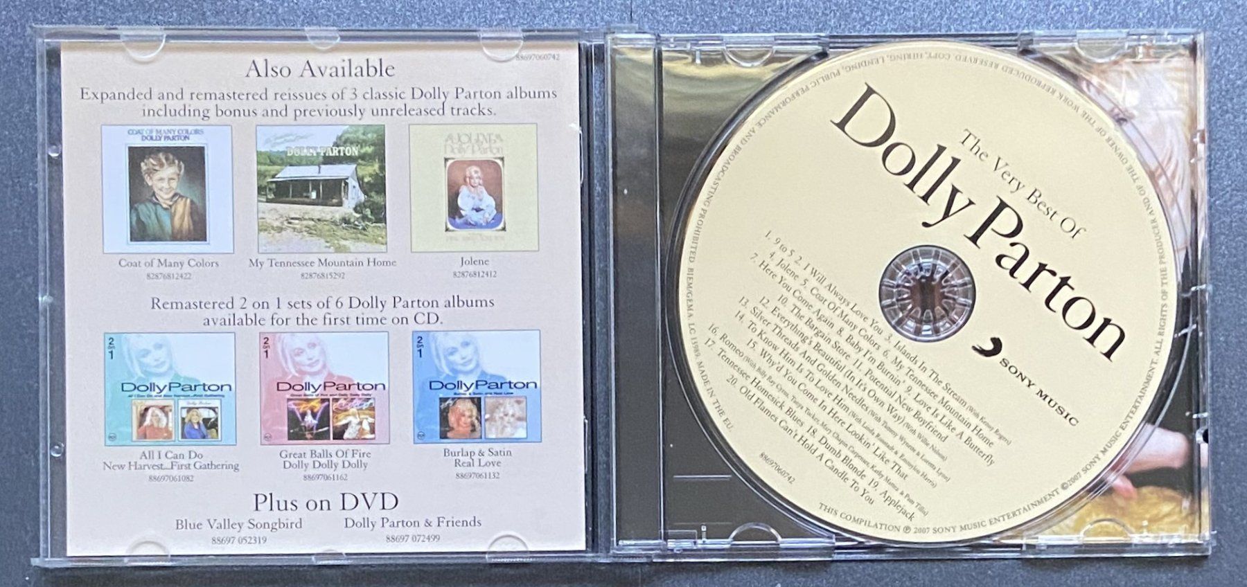 CD: CD Dolly Parton "The Very Best Of" – Usato da Böckten venduto da Hansi36 1