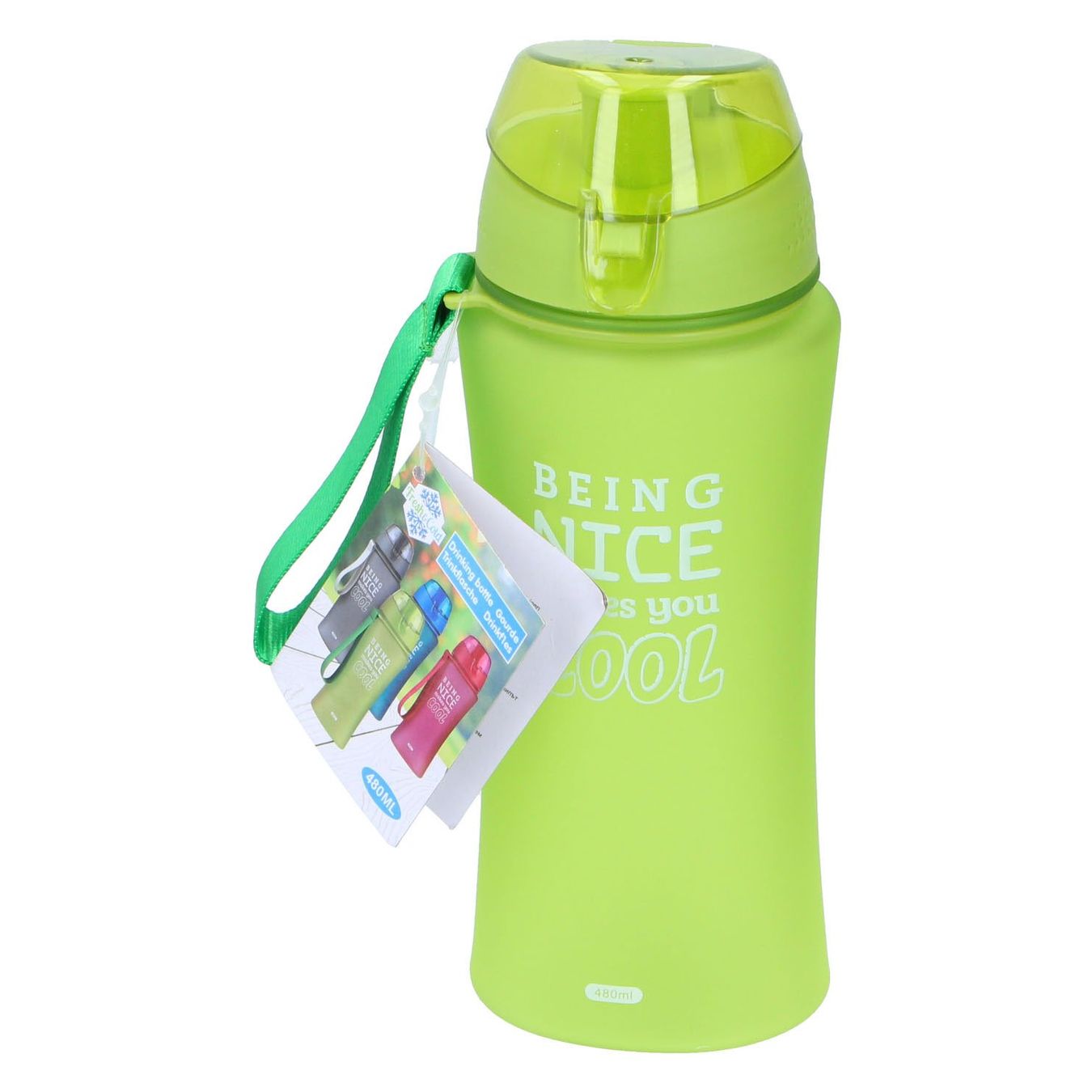 Borracce & Thermos: Trinkflasche 480 ml grün – Nuovo e nell'imballaggio originale da Oensingen venduto da Liquidations-Shop