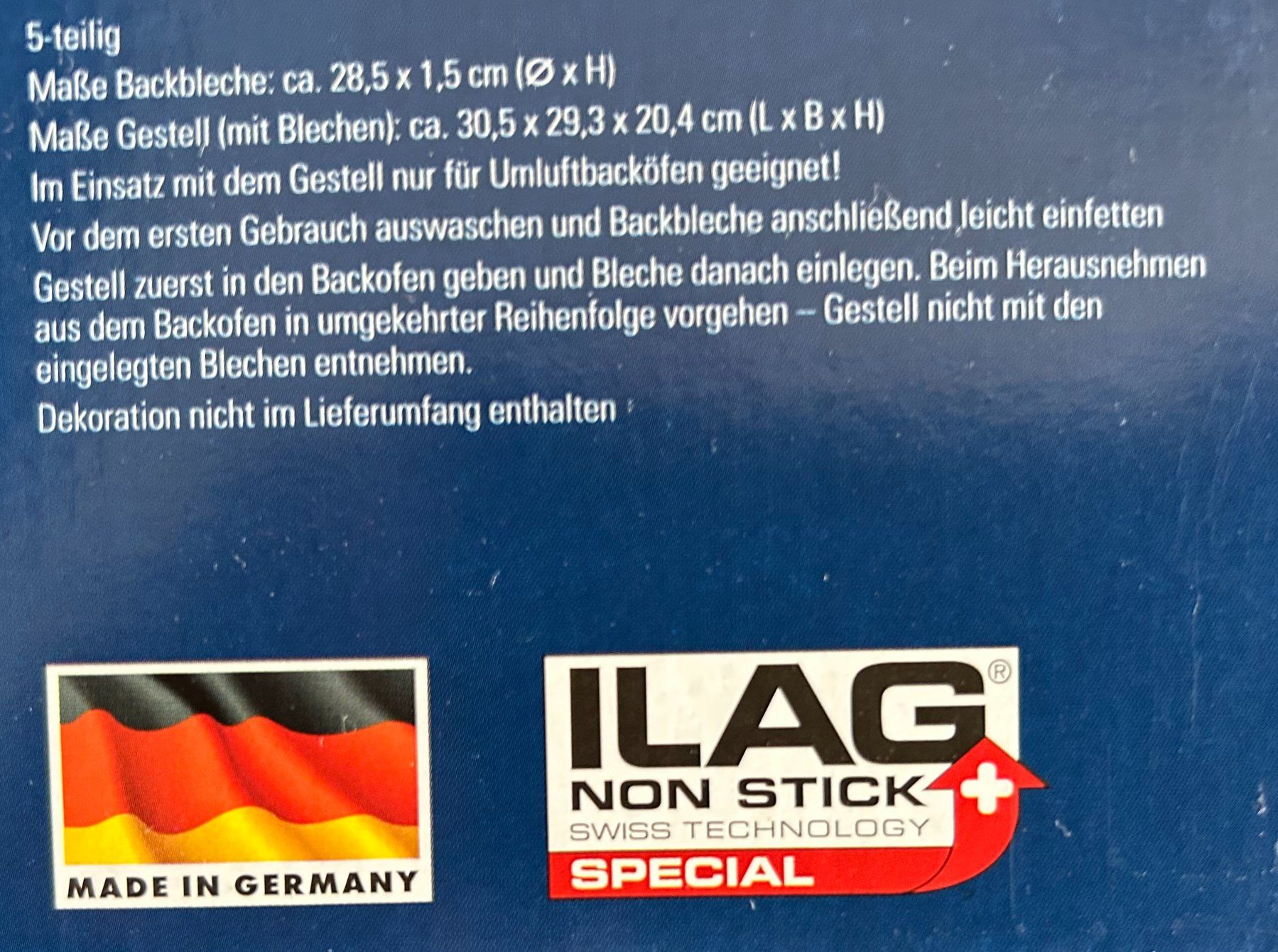 Backformen: PIZZA  -  BACKSET – Neu (gemäss Beschreibung) aus Zürich von Buechi49 3
