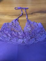 Nuisette violette dentelle sexy dos nu été occasion