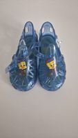Sommer Badeschuhe, transparent blau, Grösse 22-23, Top!