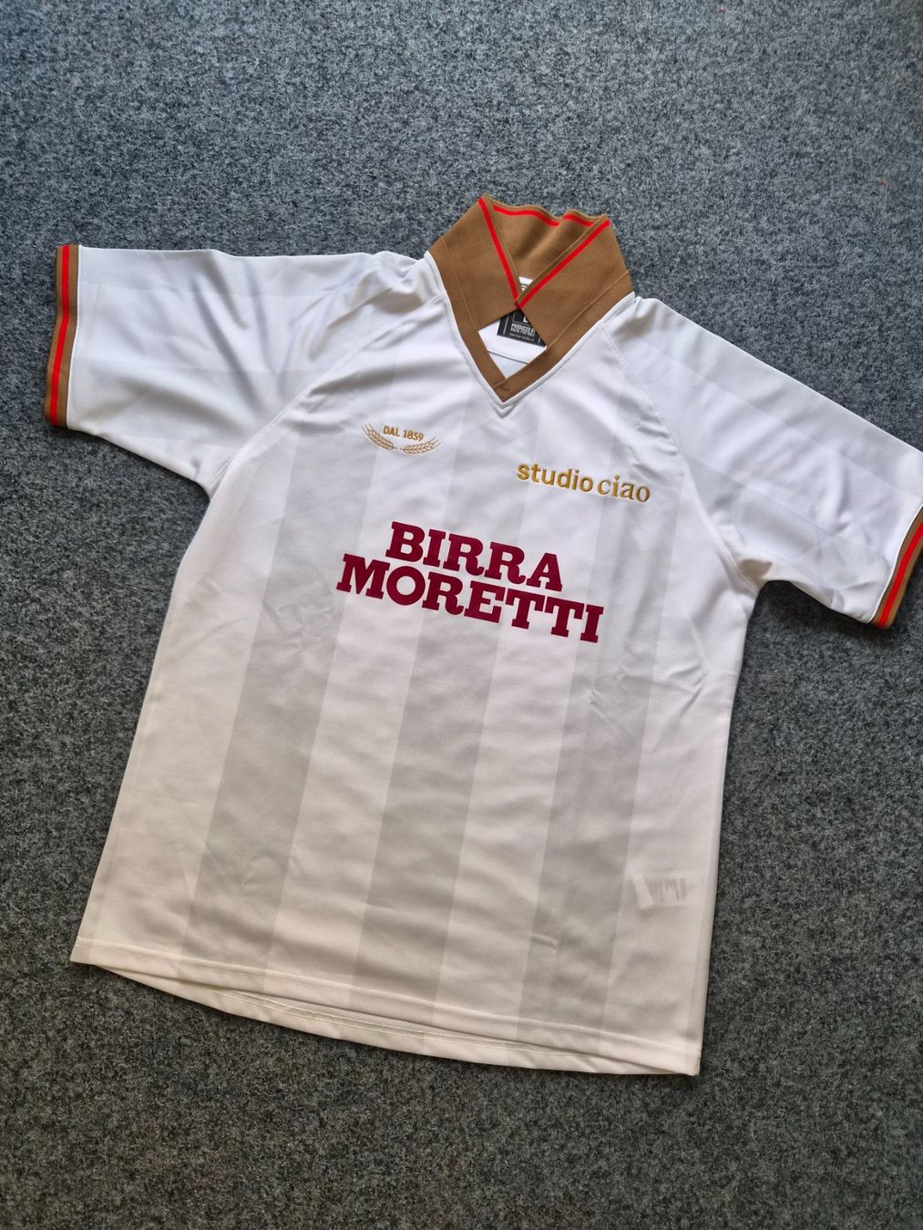 Leibchen & Hosen: Trikot Birra Moretti Studio Ciao L – Neu (gemäss Beschreibung) aus Domat Ems von tchnesa