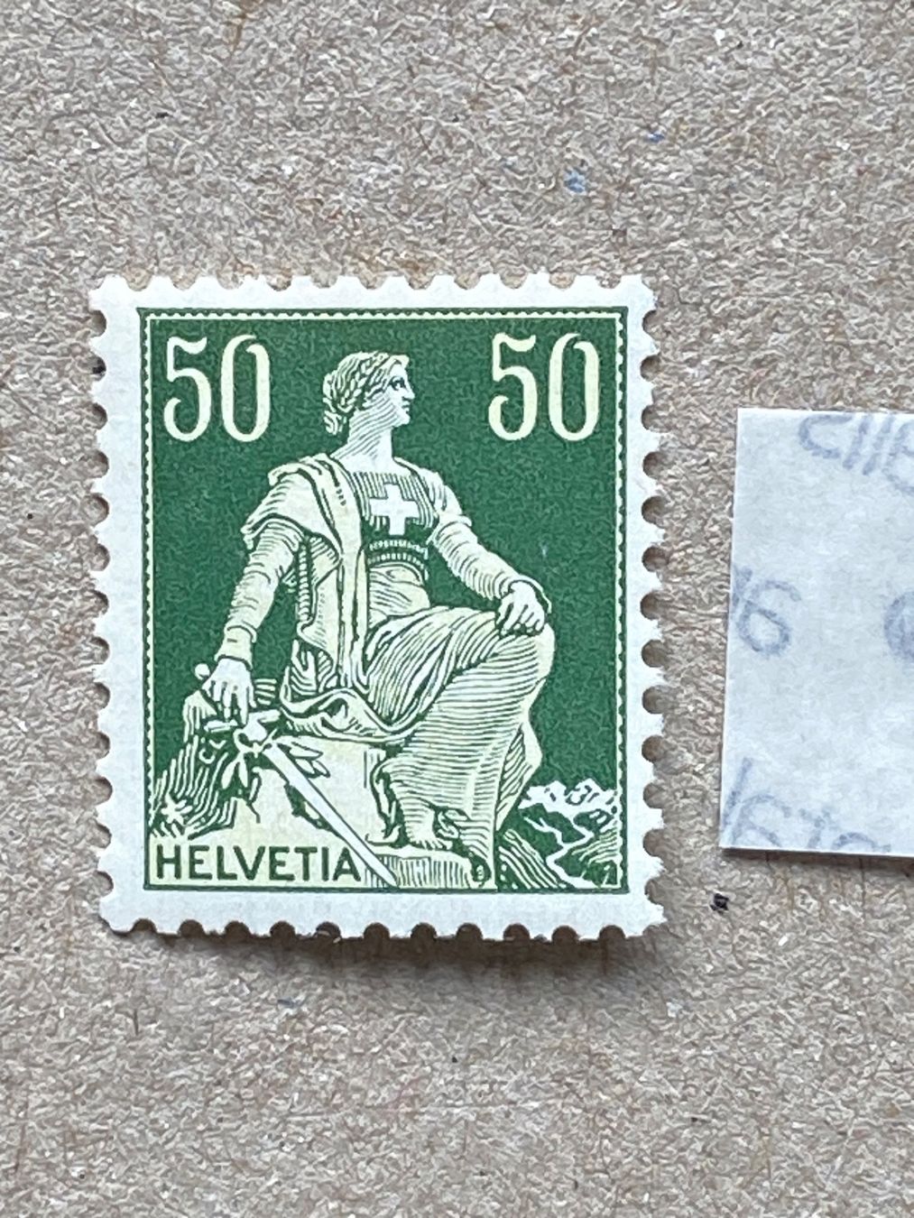 Alle Briefmarken: 113z, postfrisch – Gebraucht aus Aarau von hilde47