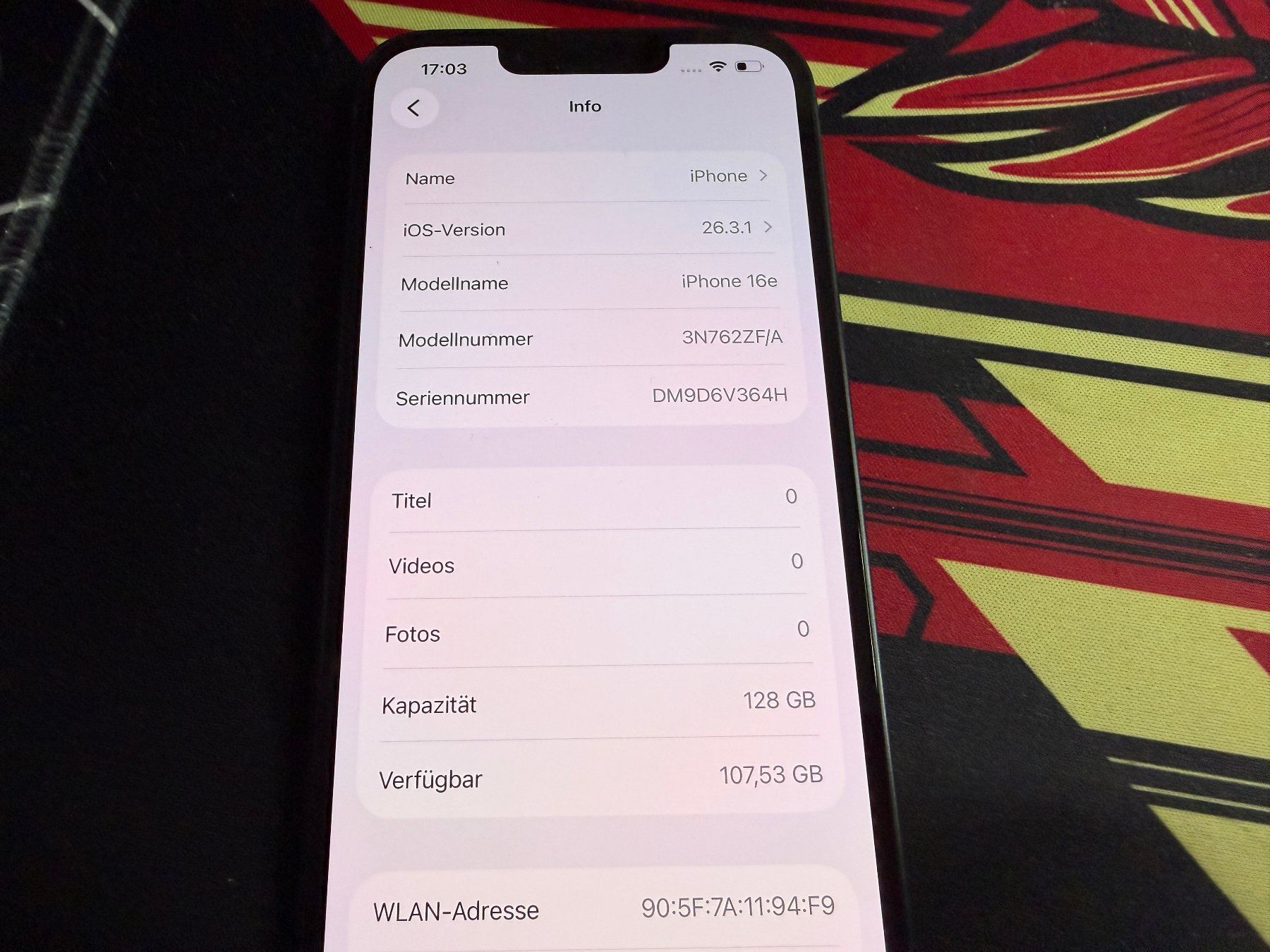 Apple Telefoni cellulari / Smartphones: Iphone 16e 128Gb#117 – Usato da Au SG venduto da bah_6f5w 5