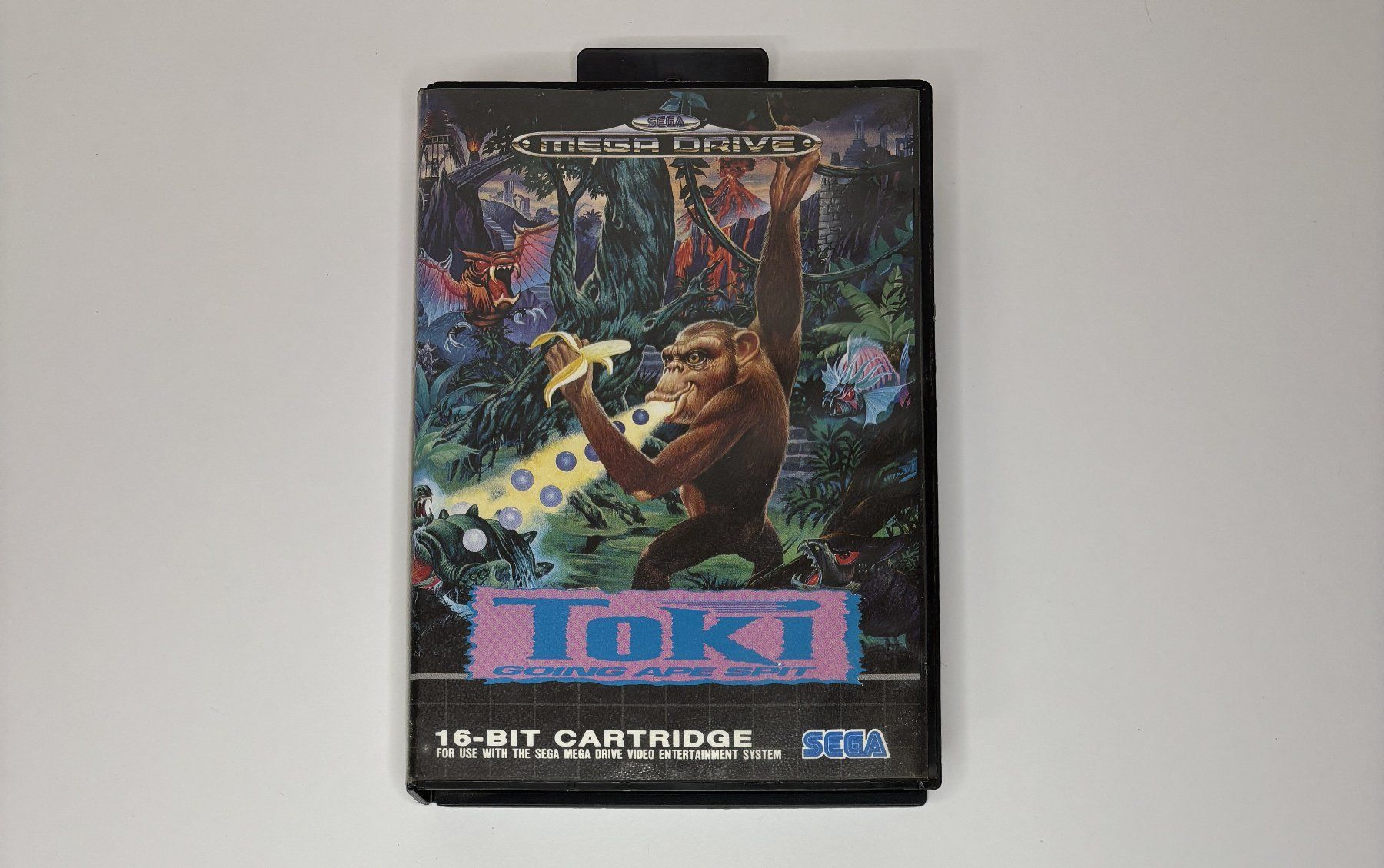 Sega Spiele: MD - Toki – Gebraucht aus Allschwil von Bullach