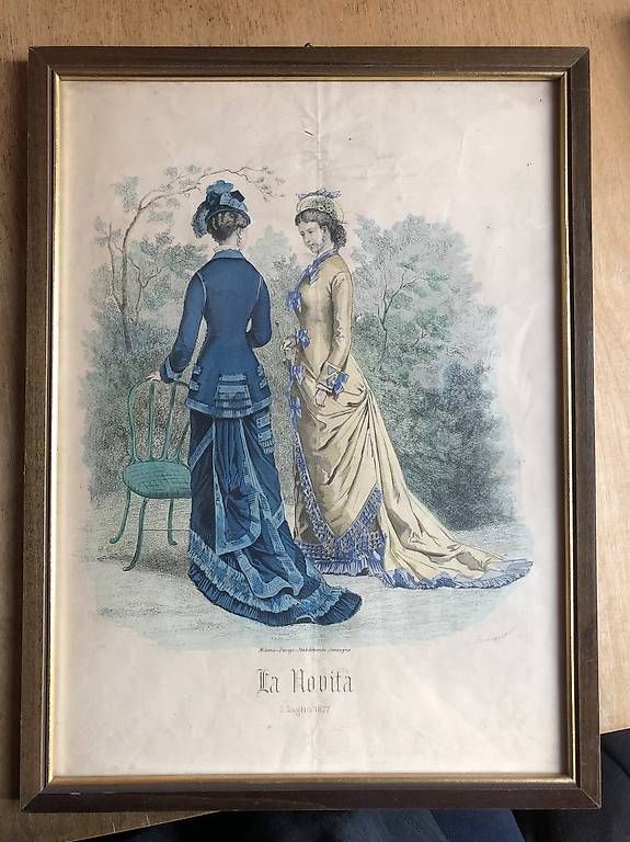 Libri: Abbildungen einer Modezeitung aus 1876-77 – Usato da S. Pietro venduto da FrancescoB.