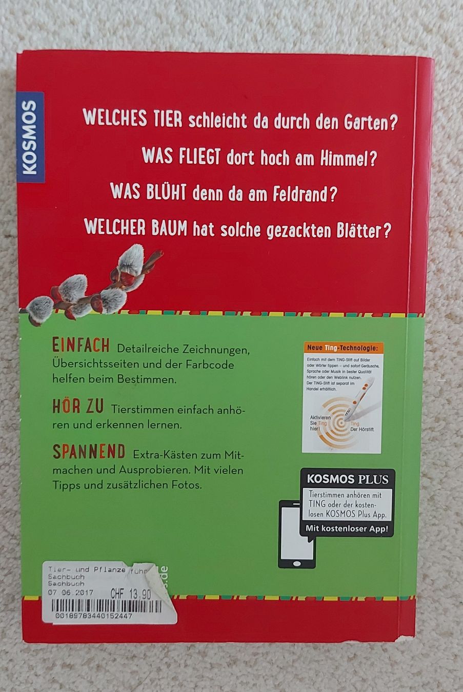 Libri: Kinderbuch "Tier- und Pflanzenführer" – Nuovo (secondo la descrizione) da Wabern venduto da Irakene 1