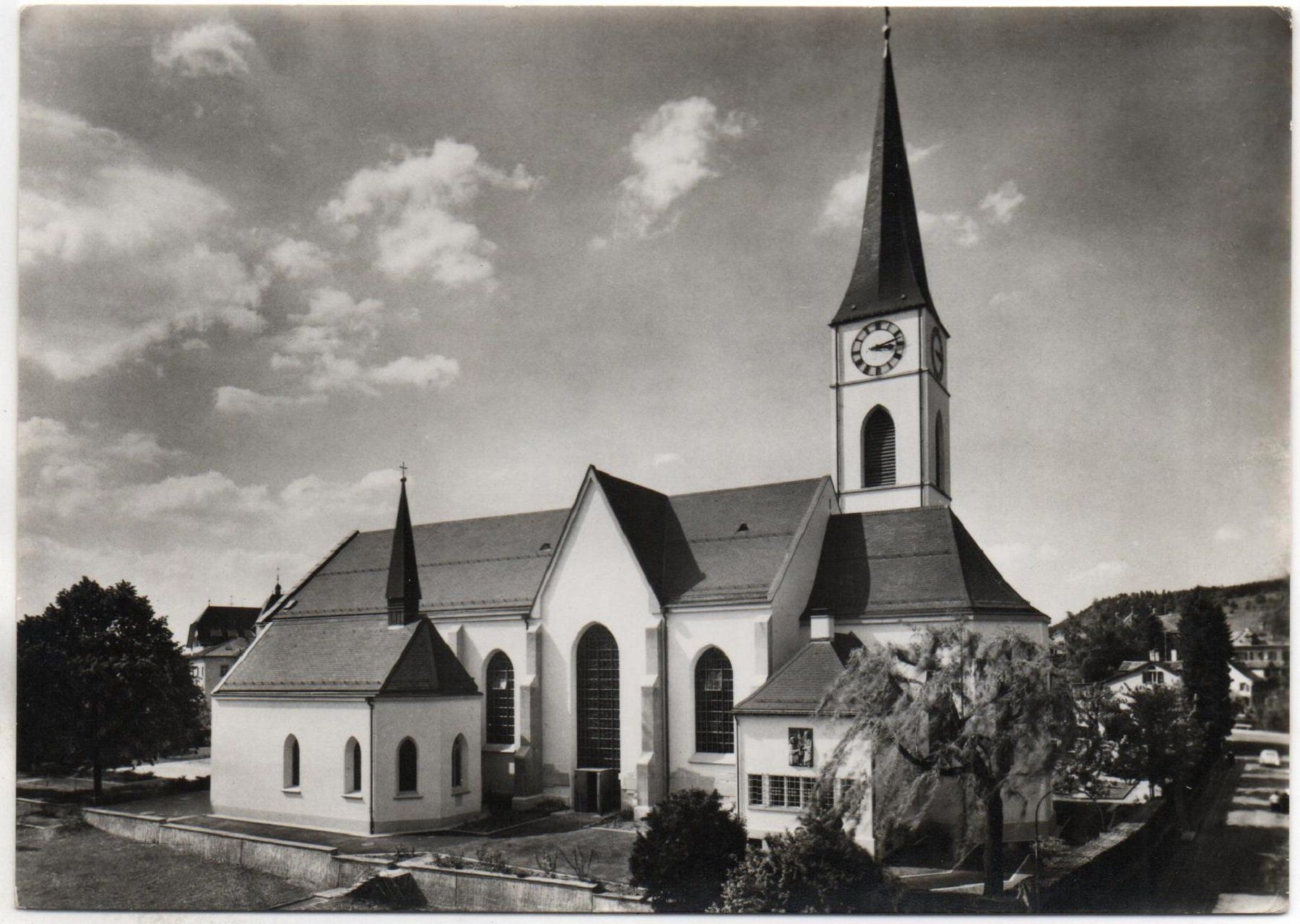 Cartes postales: WIL SG Kath. Kirche St. Peter – D'occasion à Jona par philajona