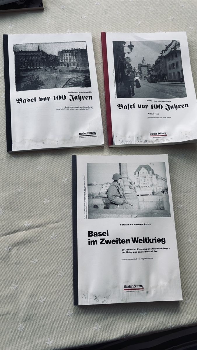 Zeitschriften & Magazine: 3 Basler Zeitung Hefte Basel Geschichte  – Gebraucht aus Basel von NellyBotti