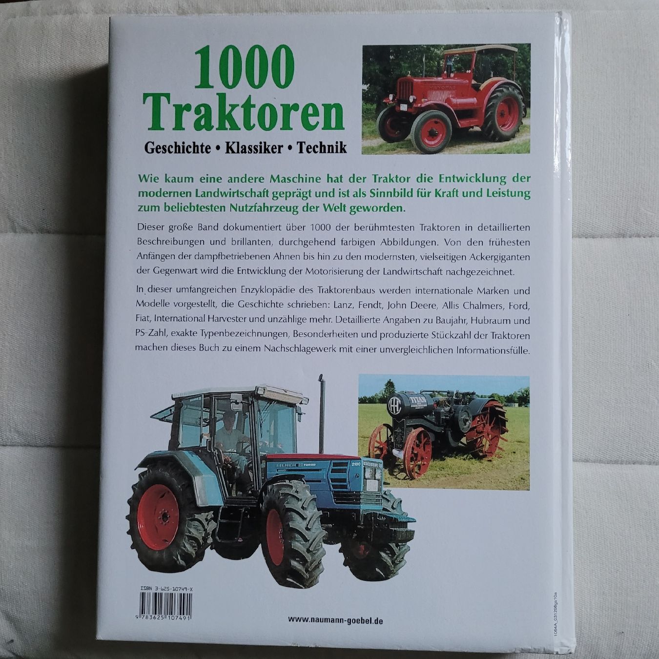 Traktoren: 1000 Traktoren Geschichte-Klassiker-Technik – Gebraucht aus Schönenwerd von rosamanda 1