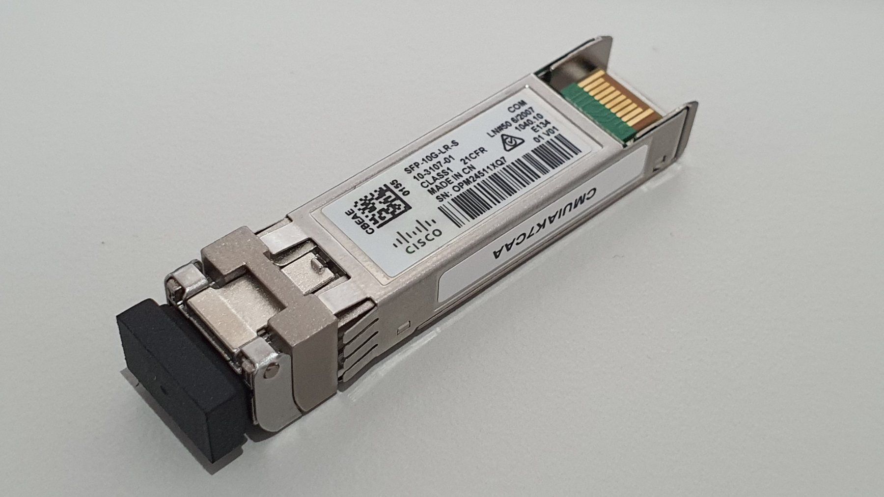 Cisco Unità & Adattatore: Cisco SFP+ Modul SFP-10G-LR-S – Usato da Wermatswil venduto da Appolon7