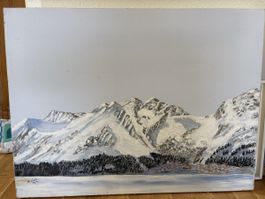 Engadin 80x60 Öl