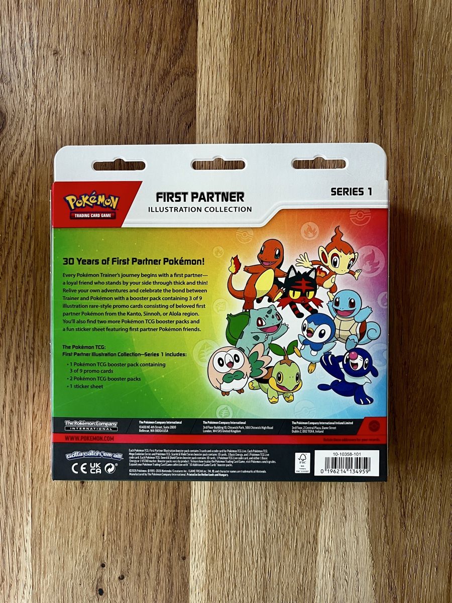 Pokémon Carte collezionabili: Pokémon First Partner Series 1 EN – Nuovo (secondo la descrizione) da Cham venduto da stellarsky 1