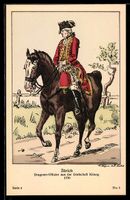 Zürich, Dragoner-Offizier aus der Grafs