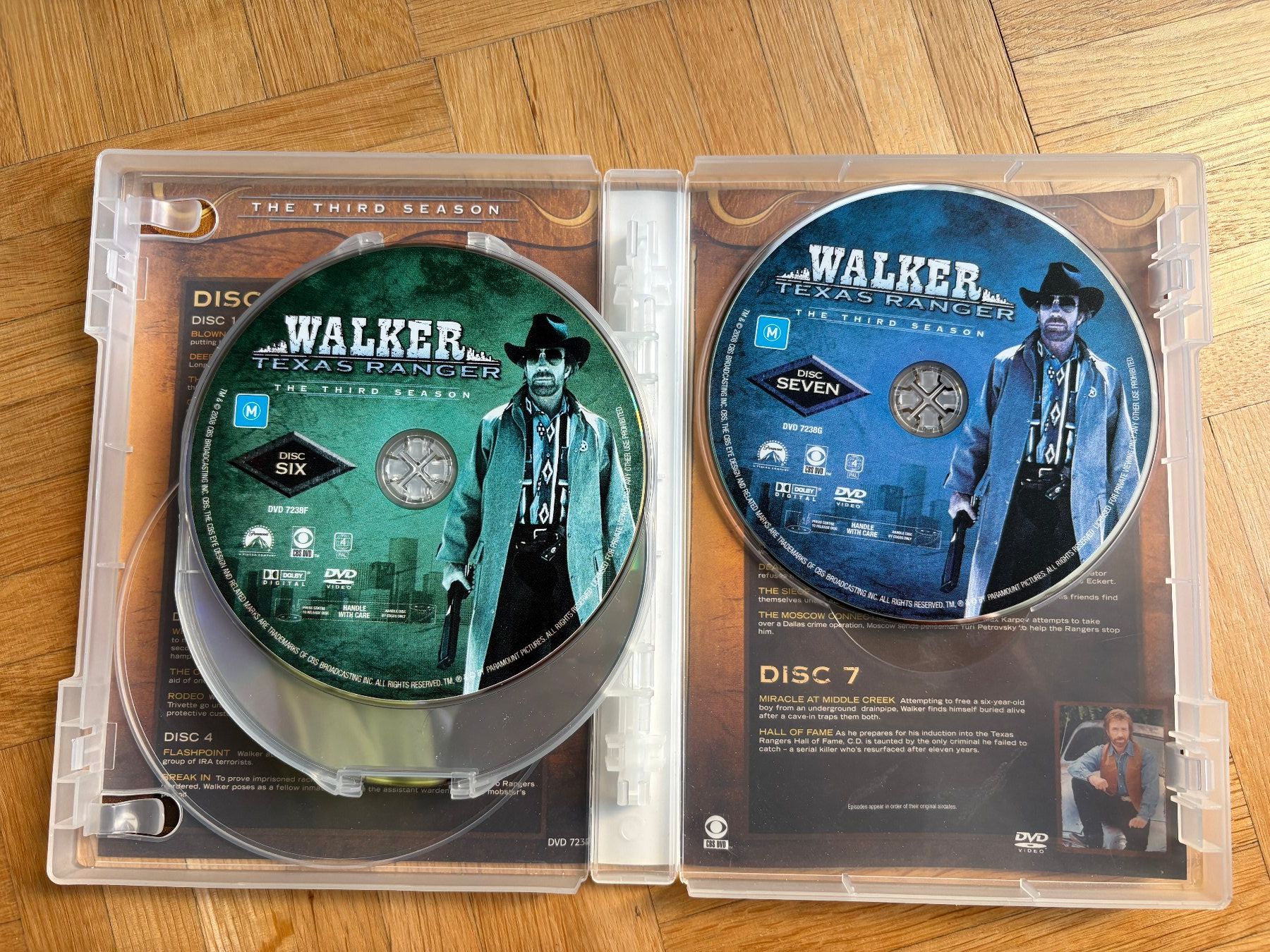 Alle DVDs: Walker, Texas Ranger - The Third Season - DVD – Gebraucht aus Zürich von Malcom 4