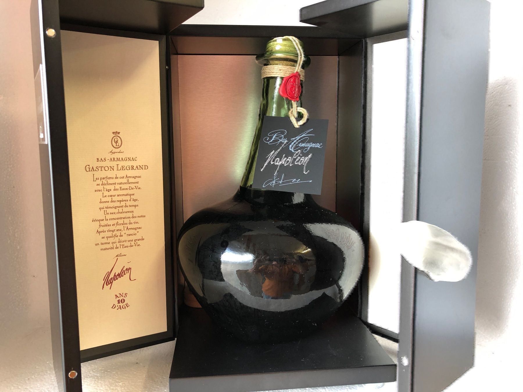 Spirituosen: 2 Lt. Bas Armagnac Napoleon 10 Jahre Baron G. Legrand 40%... – Neu und originalverpackt aus Wöschnau von Vinsale