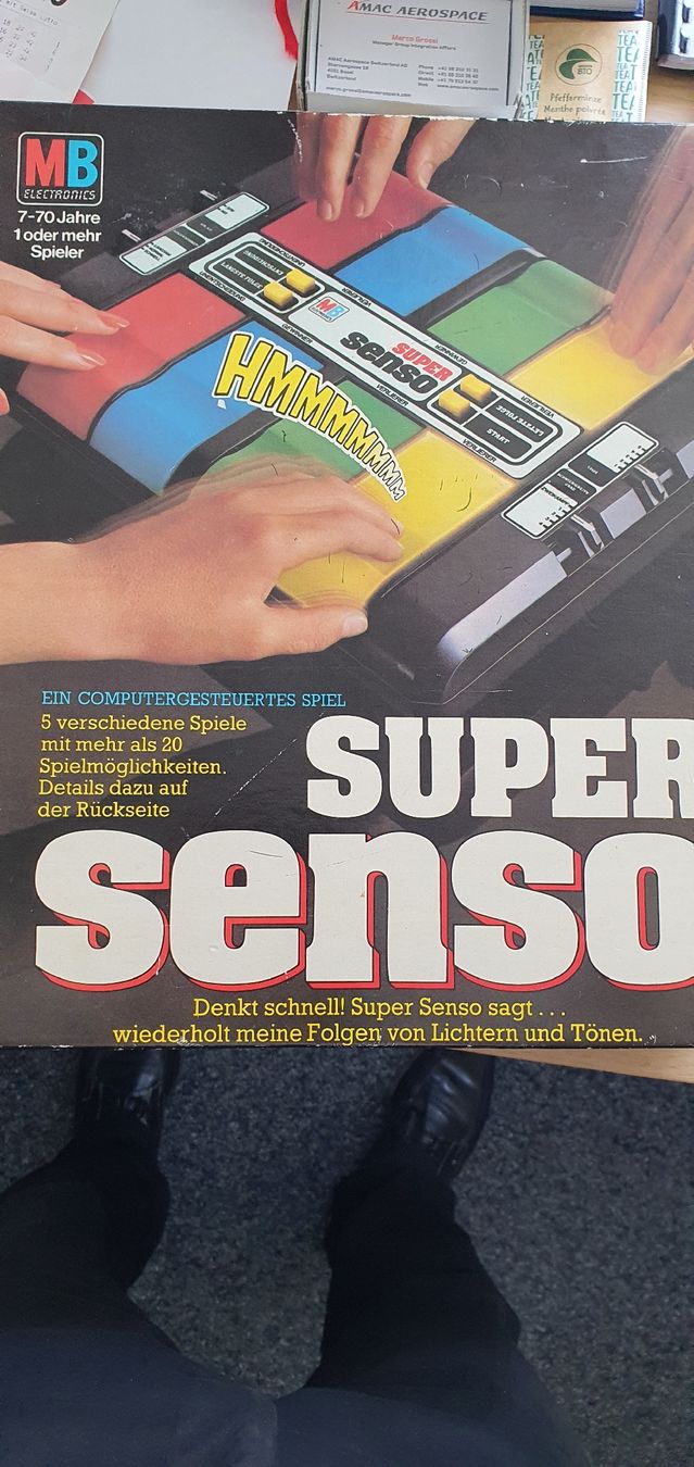 Giochi: MB Super Senso Spiel Electronic Game – Usato da Muri AG venduto da Jeromia