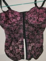 Sexy Corsage, Corset de qualité, burlesque, Haut romantique