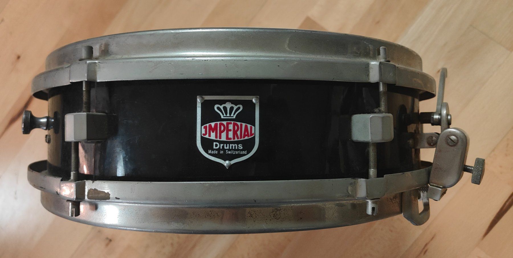 Strumenti musicali: Imperial Snare , ca. 1951 - Nr. 4 – Usato da Bichelsee venduto da Sacoche1932