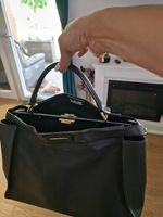 FENDI  Peekaboo Large  Schwarzes Selleria-Leder