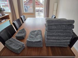 Duschtücher, Bodentücher, Gästetücher, Waschlappen