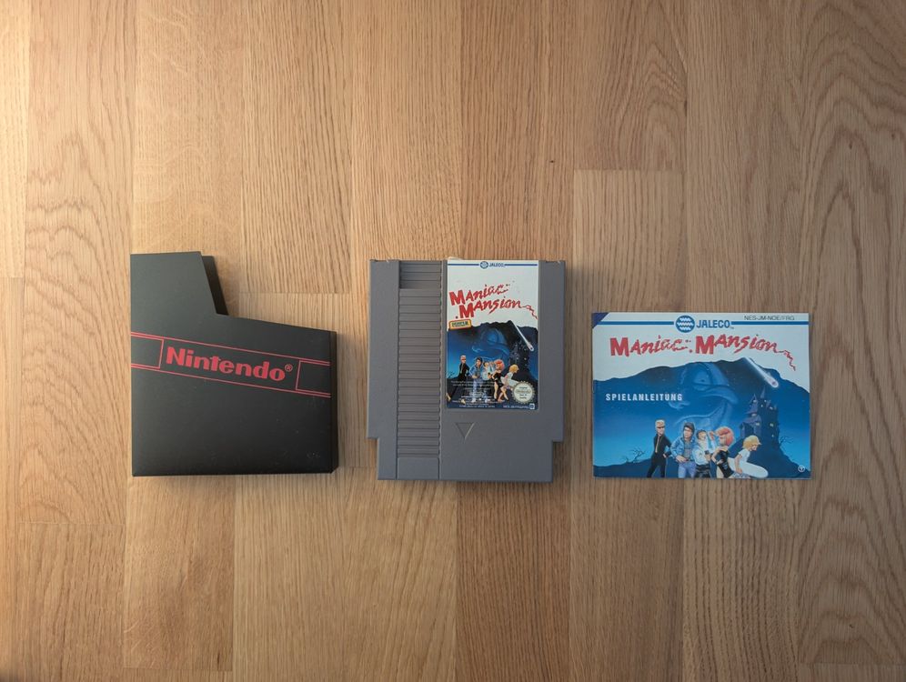 Nintendo Giochi: Maniac Mansion inkl. Handbuch (NES, PAL) – Usato da Luzern venduto da Gwanun